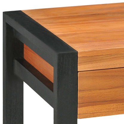 Escritorio Con 2 Cajones Madera De Teca