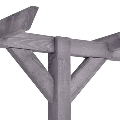 Pérgola De Jardín De Madera De Pino Impregnada