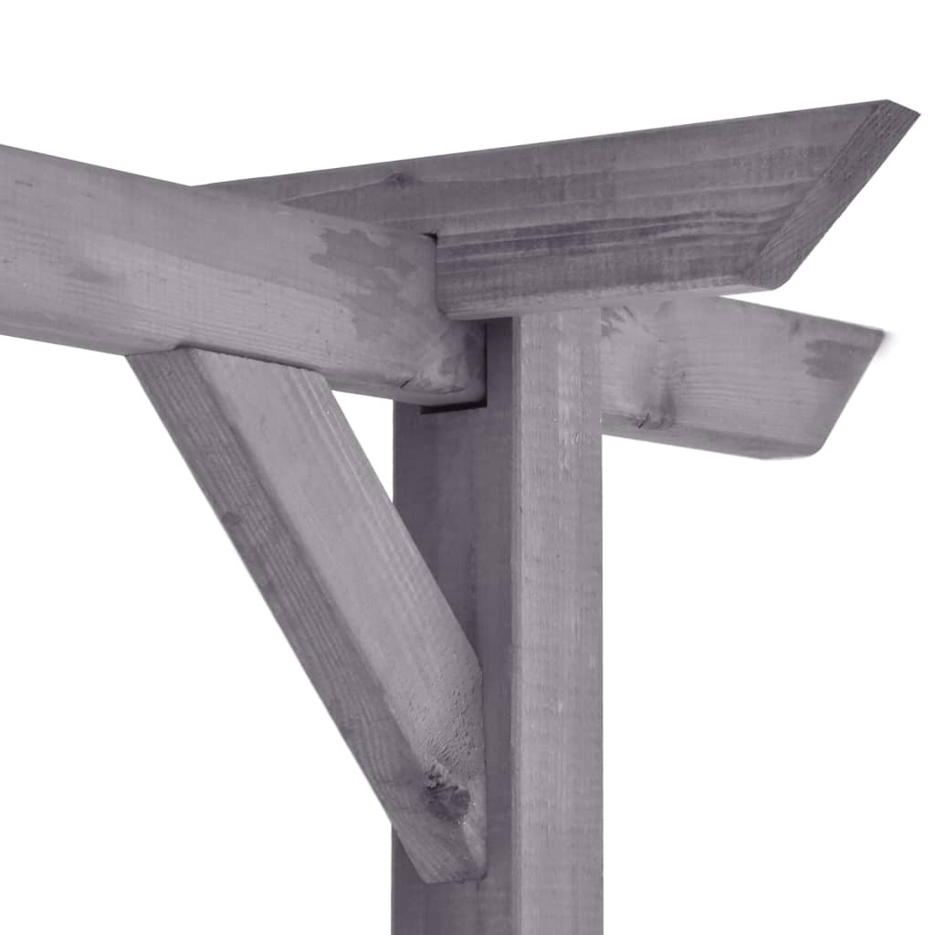 Pérgola De Jardín De Madera De Pino Impregnada