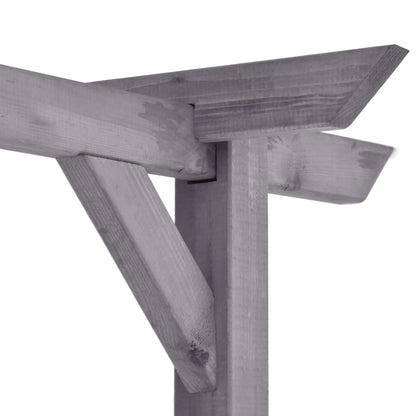 Pérgola De Jardín De Madera De Pino Impregnada
