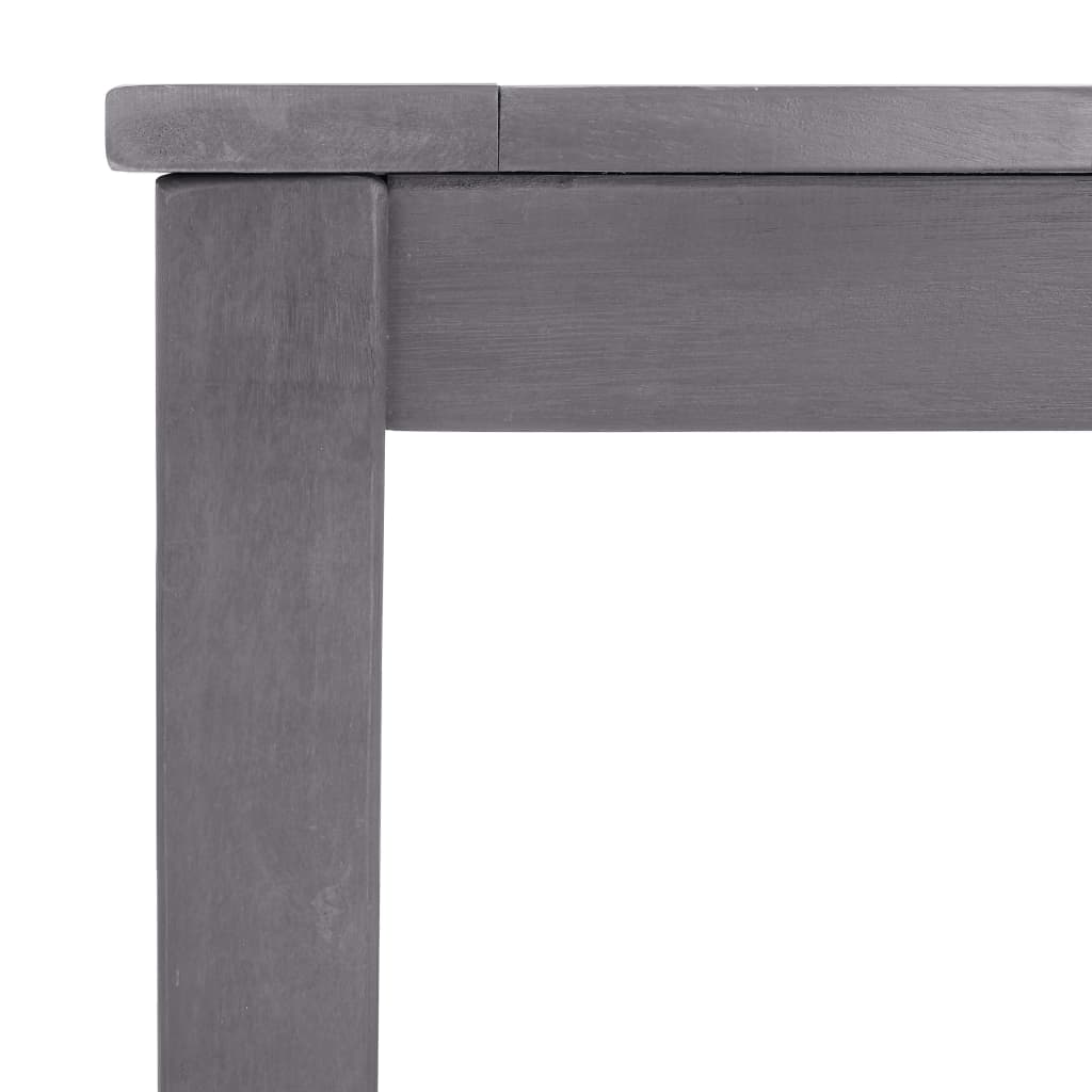 Mesa De Jardín Madera Maciza De Acacia Lavado