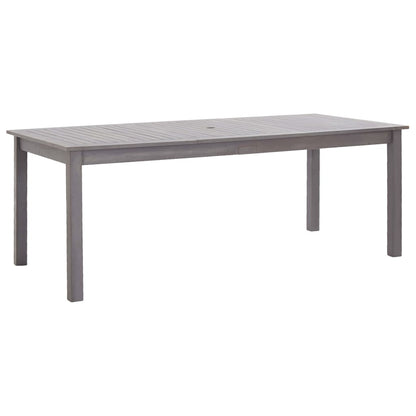 Mesa De Jardín Madera Maciza De Acacia Lavado