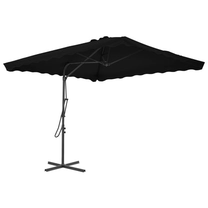Sombrilla De Jardín Con Palo De Acero 250X250X230 Cm