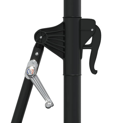 Sombrilla De Jardín De Pared Con Luces Led 300 Cm