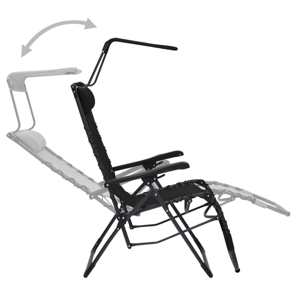 Tumbona Plegable De Textilene