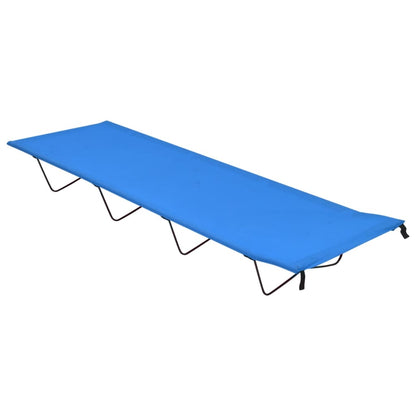 Cama De Camping Tela Oxford Y Acero Roja 180X60X19 Cm