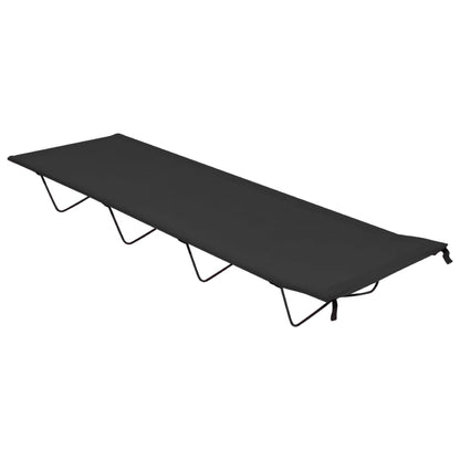 Cama De Camping Tela Oxford Y Acero Roja 180X60X19 Cm