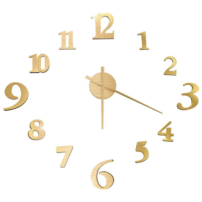 Reloj 3D De Pared Con Diseño Moderno 100 Cm Xxl