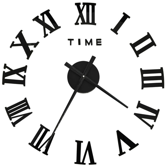 Reloj 3D De Pared Con Diseño Moderno 100 Cm Xxl