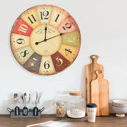 Reloj De Pared Vintage