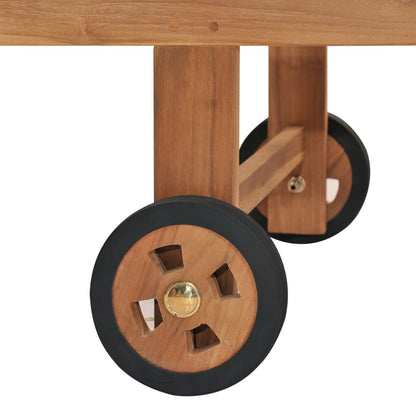 Tumbona De Madera Maciza De Teca
