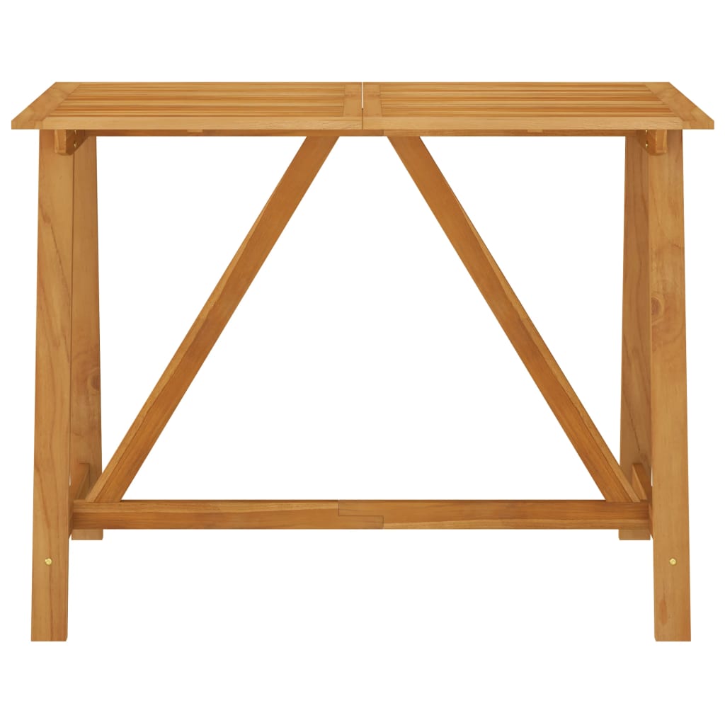 Mesa Alta De Jardín Madera Maciza De Acacia