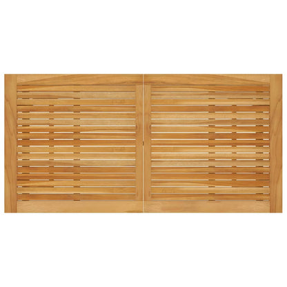 Mesa Alta De Jardín Madera Maciza De Acacia