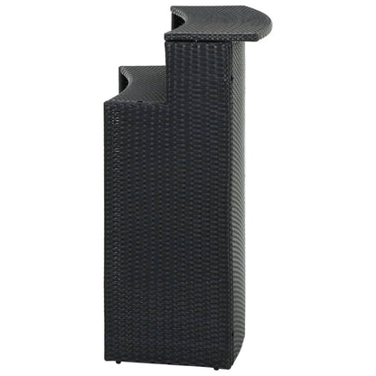 Mesa Alta De Jardín Ratán Sintético 120X55X110 Cm