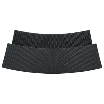 Mesa Alta De Jardín Ratán Sintético 120X55X110 Cm