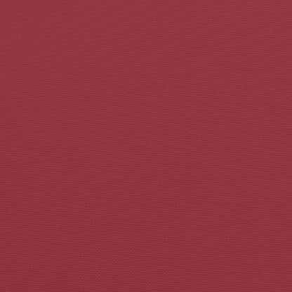 Cojín De Tumbona De Tela Oxford Rojo Tinto