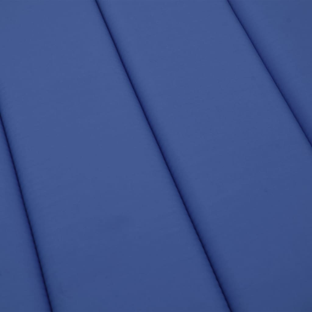 Cojín De Tumbona De Tela Oxford Azul