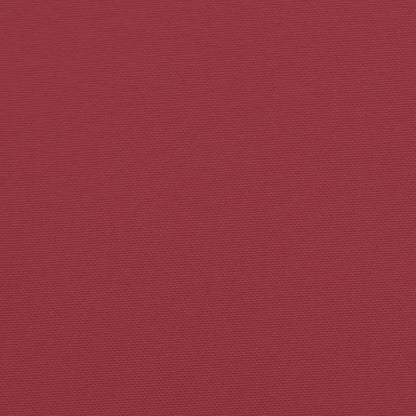Cojín De Tumbona De Tela Oxford Rojo Tinto