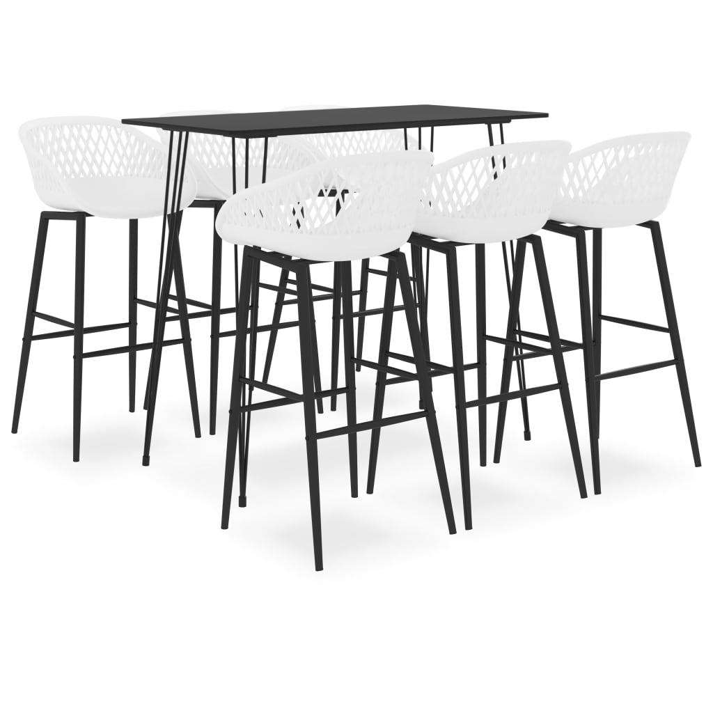 Mesa Alta Y Taburetes De Bar 7 Piezas