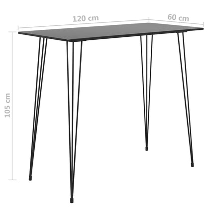 Mesa Alta Y Taburetes De Bar 7 Piezas