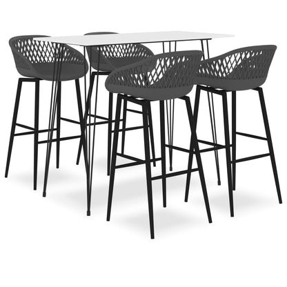 Mesa Alta Y Taburetes De Bar 7 Piezas