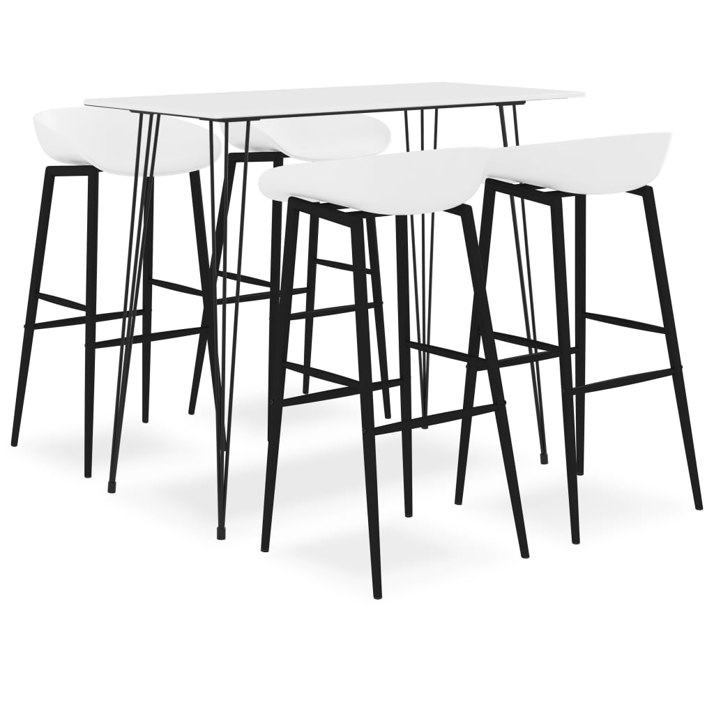Mesa Alta Y Taburetes De Bar 7 Piezas