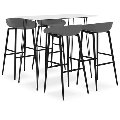 Mesa Alta Y Taburetes De Bar 7 Piezas