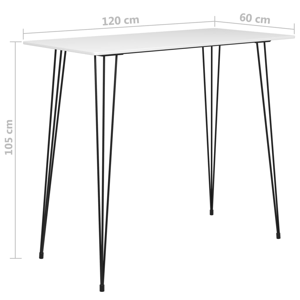 Mesa Alta Y Taburetes De Bar 7 Piezas