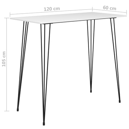 Mesa Alta Y Taburetes De Bar 7 Piezas