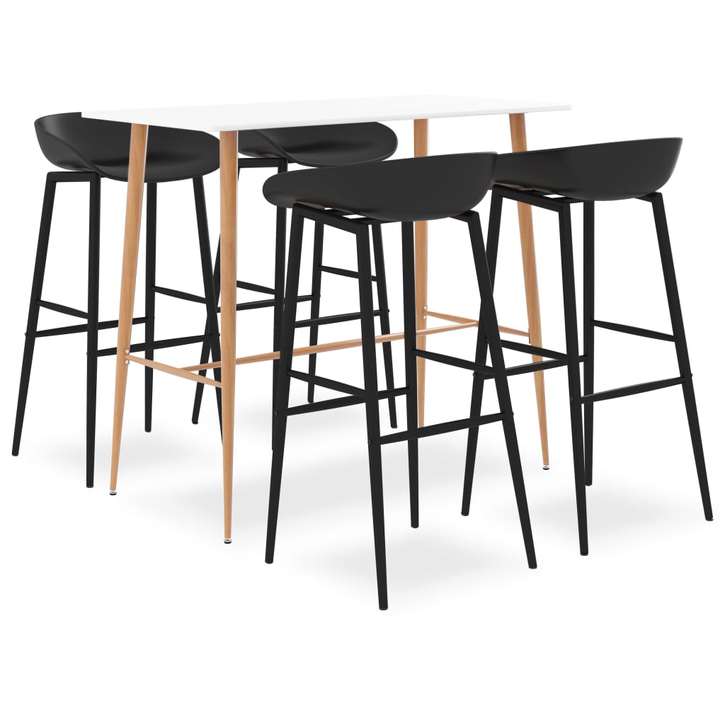 Mesa Alta Y Taburetes De Bar 7 Piezas