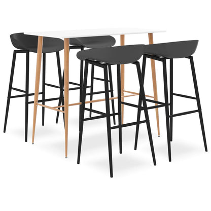 Mesa Alta Y Taburetes De Bar 7 Piezas