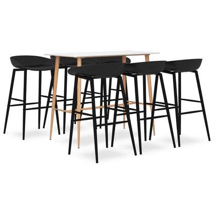 Mesa Alta Y Taburetes De Bar 7 Piezas