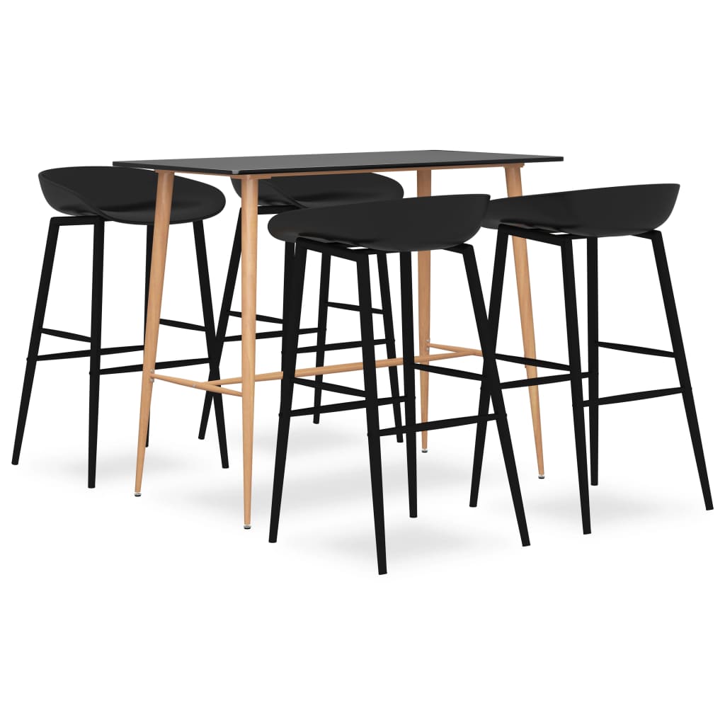 Mesa Alta Y Taburetes De Bar 7 Piezas