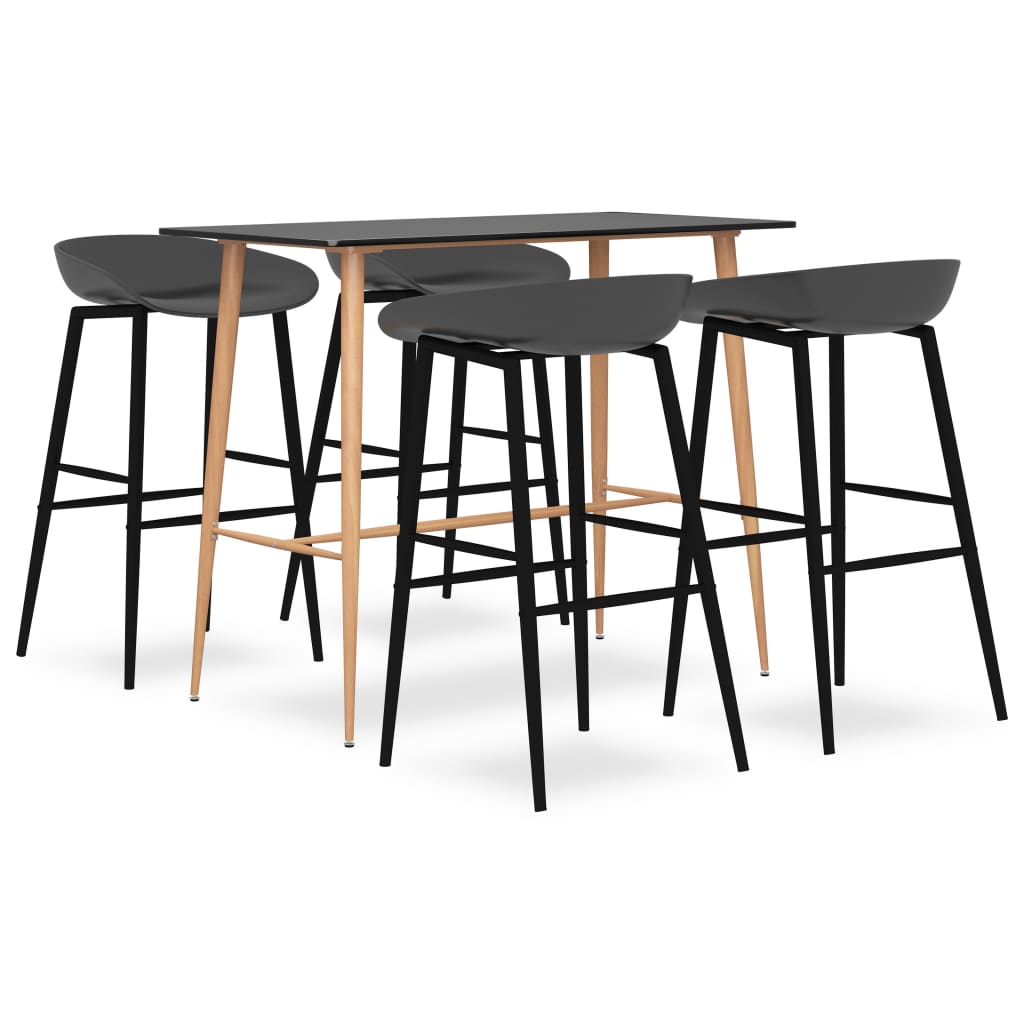 Mesa Alta Y Taburetes De Bar 7 Piezas