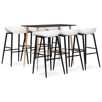 Mesa Alta Y Taburetes De Bar 7 Piezas