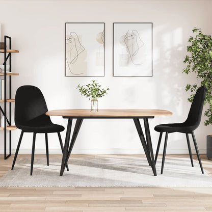 Sillas De Comedor 4 Uds Terciopelo