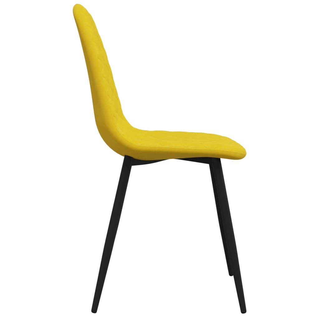 Sillas De Comedor 4 Uds Terciopelo