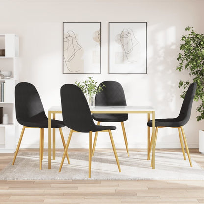 Sillas De Comedor 6 Uds Terciopelo
