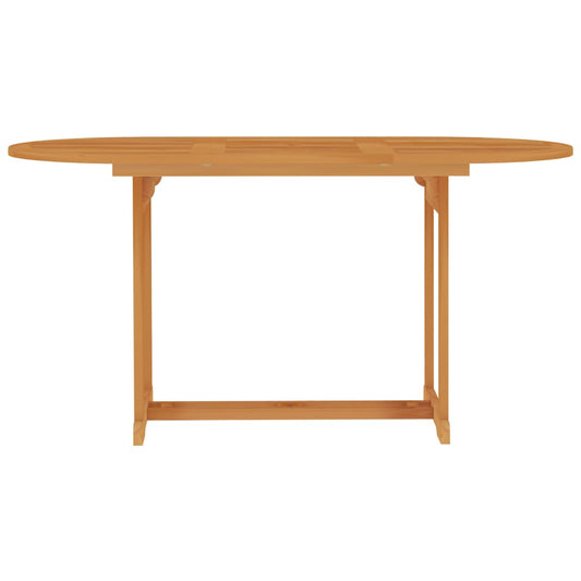 Mesa De Jardín De Madera Maciza De Teca