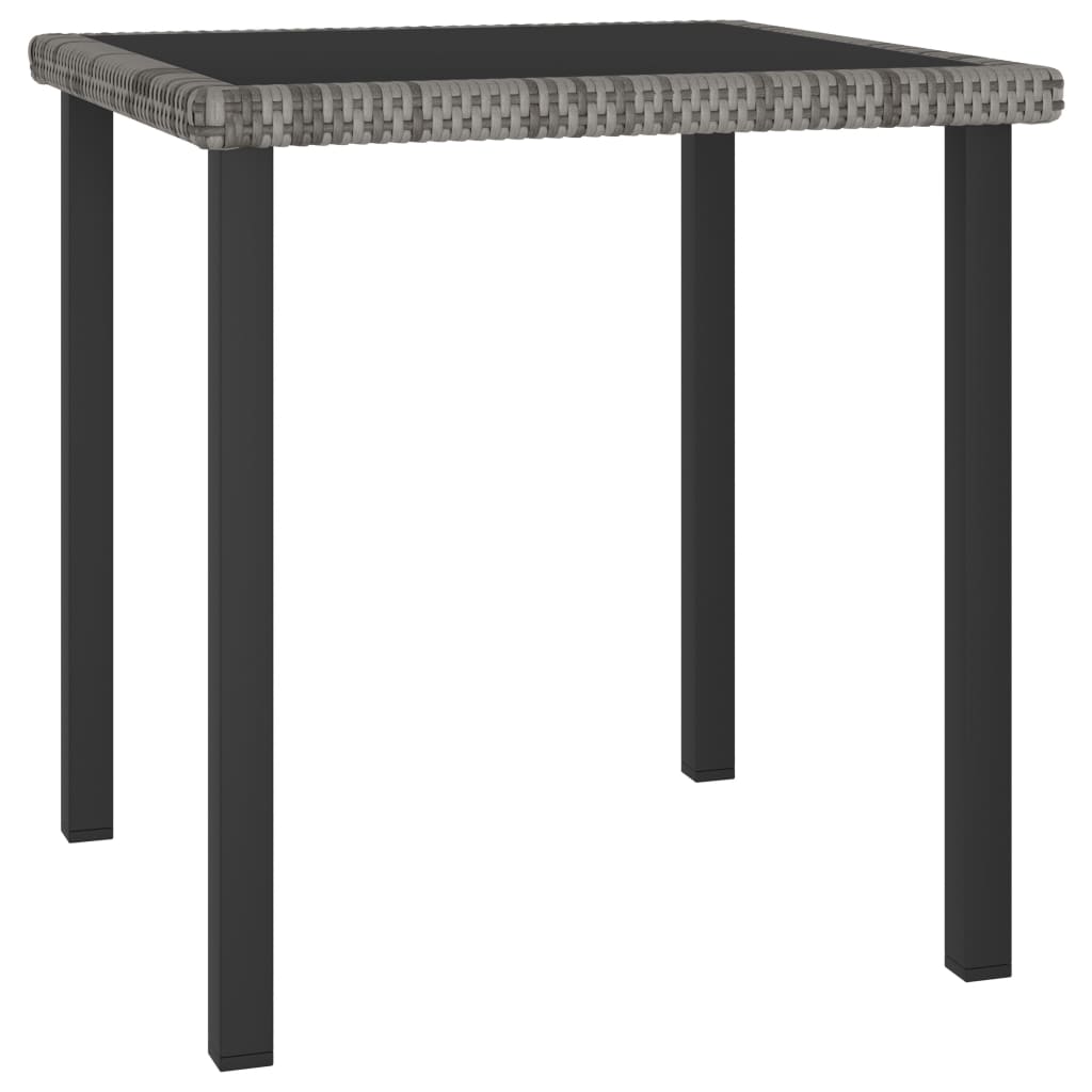 Mesa De Comedor Para Jardín Ratán Sintético