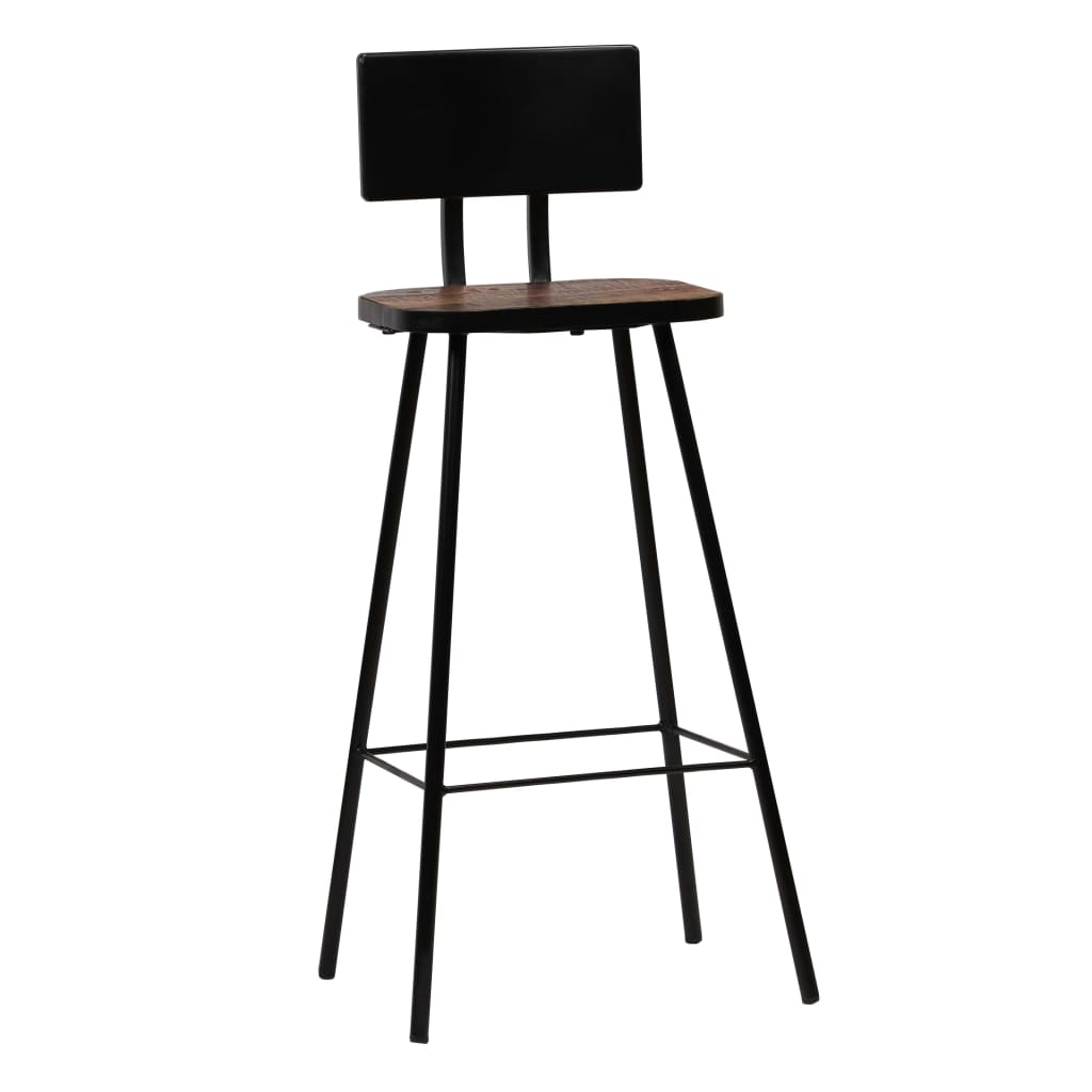 Juego De Mesa Alta Y Taburetes De Bar 3 Piezas