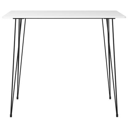 Juego De Mesa Alta Y Taburetes De Bar 3 Piezas