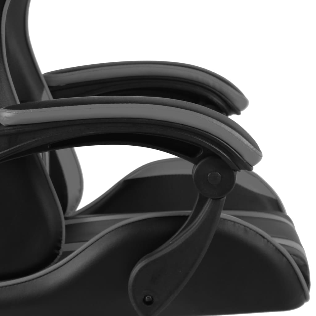 Silla Gaming De Cuero Sintético Negro Y