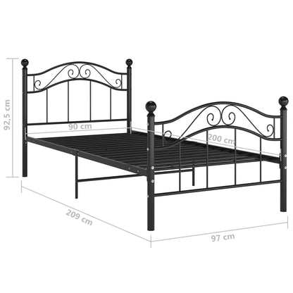 Estructura De Cama Sin Colchón Metal
