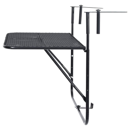 Mesa De Balcón De Acero 60X40 Cm