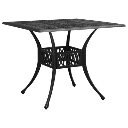 Mesa De Jardín Aluminio Fundido 90X90X73 Cm