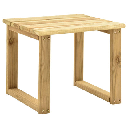 Mesa De Tumbona Madera De Pino Impregnada 30X30X26 Cm