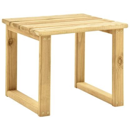 Tumbona Madera De Madera De Pino Impregnada Verde
