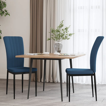 Sillas De Comedor 2 Unidades Terciopelo