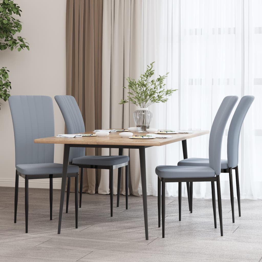Sillas De Comedor 2 Unidades Terciopelo